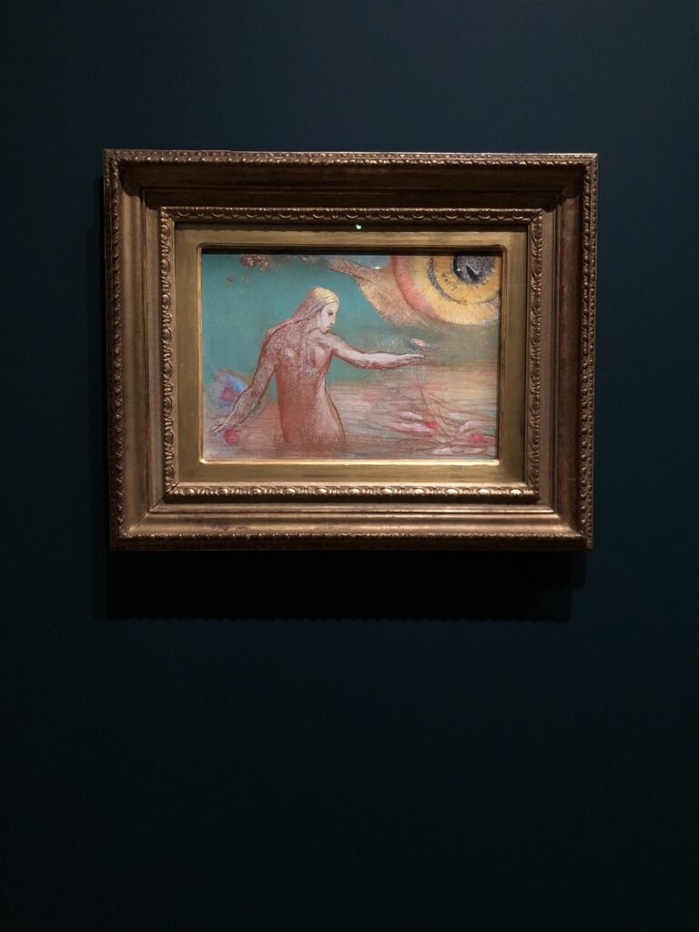 血の花、ルドン、1895年
