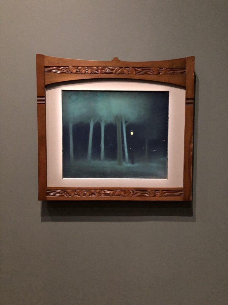 公園 夜、ローナイ・ヨージェフ、1892年-1895年頃