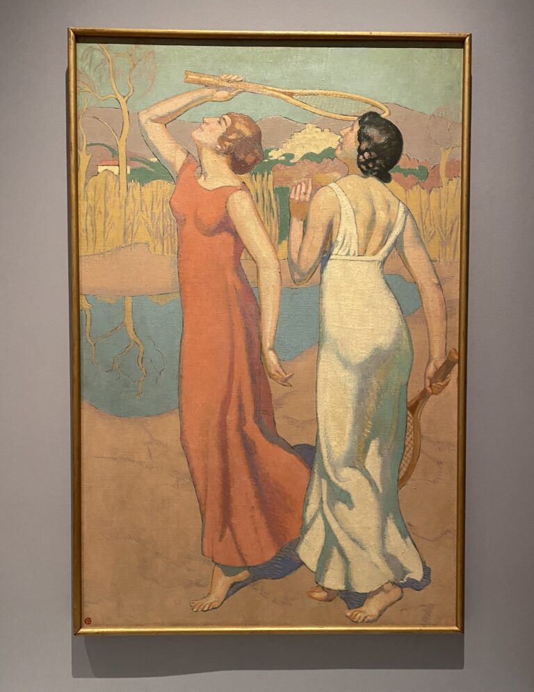 テニス2モーリス・デ二、1913年