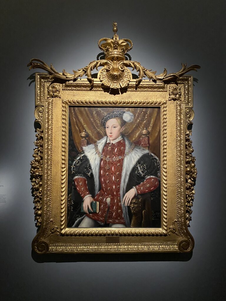 エドワード6世（イングランド王）の肖像画　1550年頃