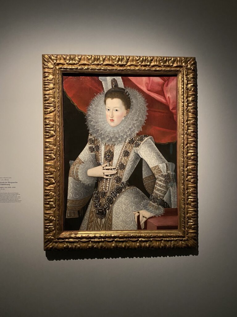 マルグリット・ドートリッシュの肖像画、フアン・パントーハ・デ・ラ・クルス、1600年‐08年頃