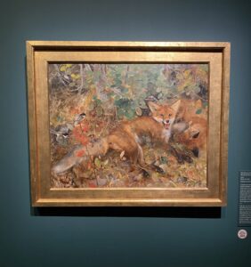 キツネ、リリエフォッシュ、1886年