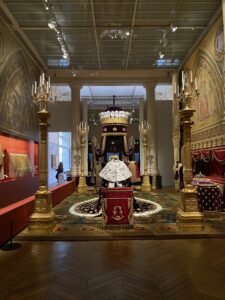 フランス王シャルル10世の戴冠式の様子
