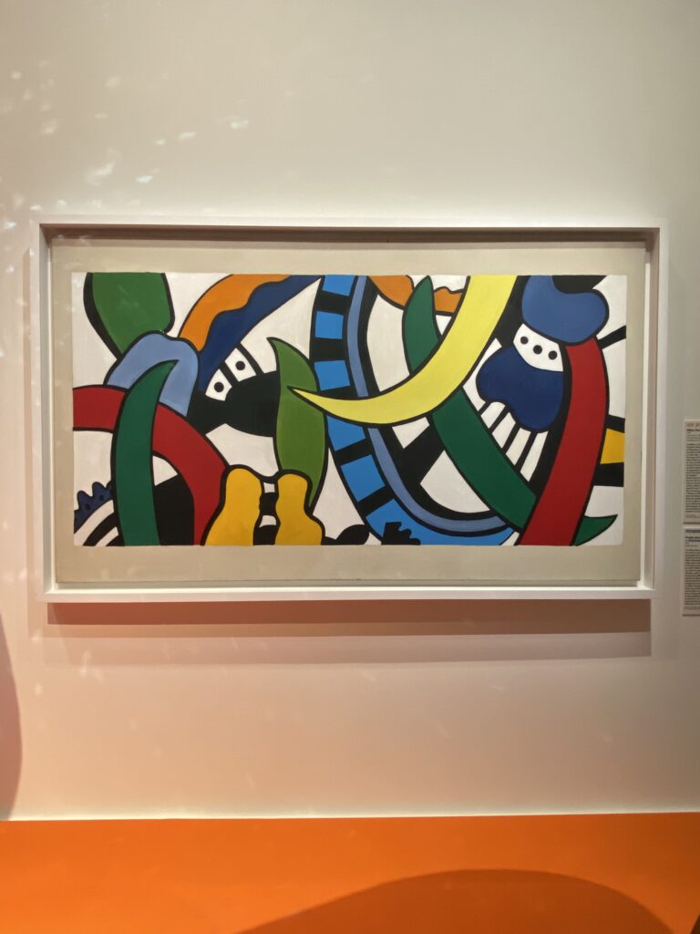 『ヴュルカニア』の壁画のためのプロジェクト、レジェ、1951年