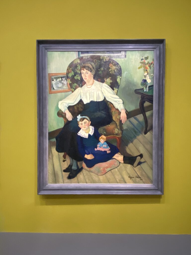 マリー・コカと彼女の娘、1913年(マリー・コカはヴァラドンの姪)