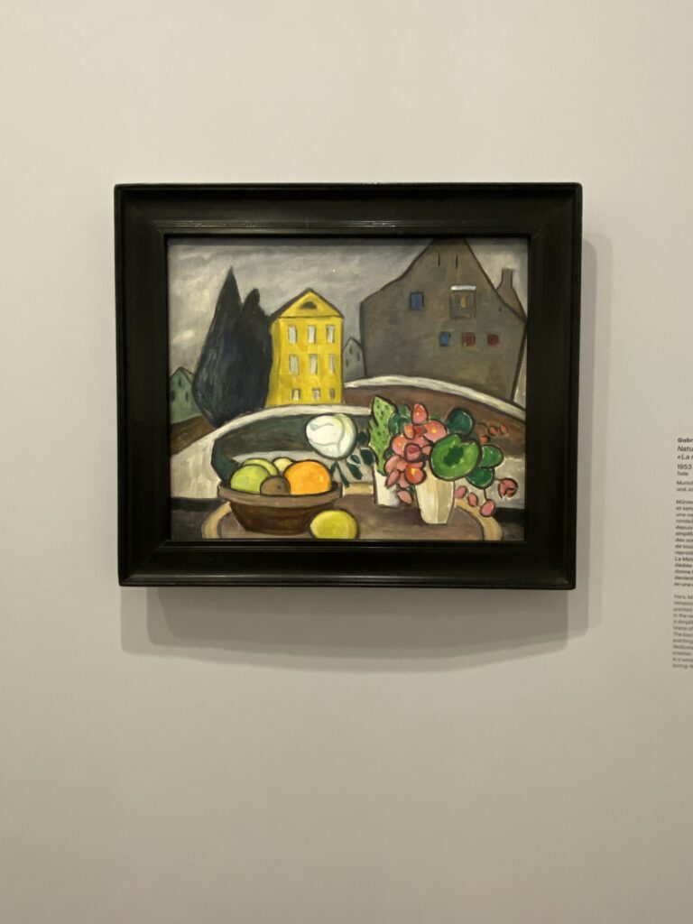 『黄色い家』の前の静物画、1953年