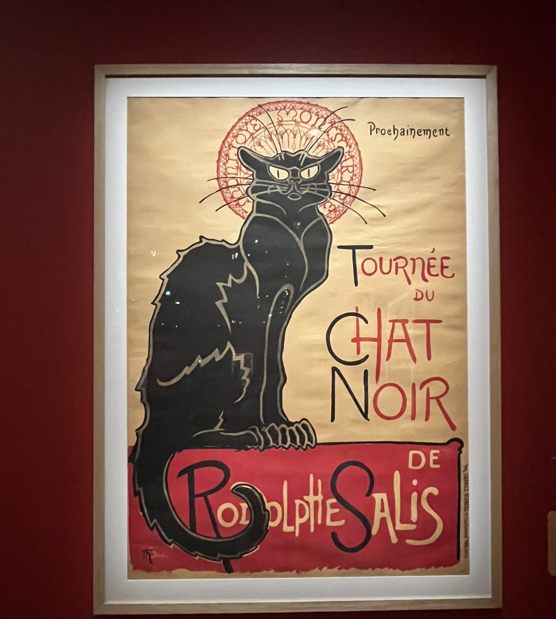スタンランの黒猫のポスター、1896年