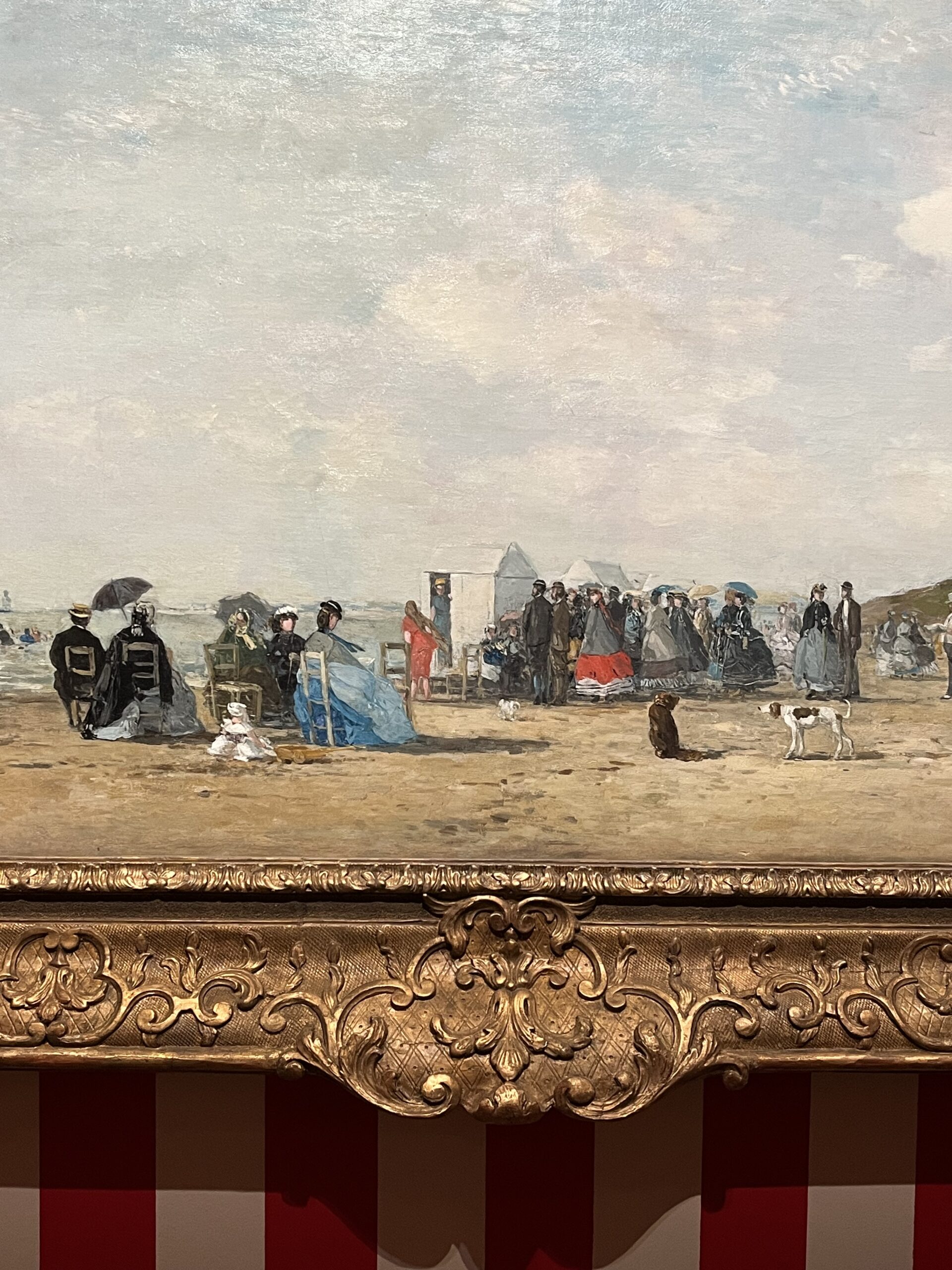 浜辺での会議、1886年