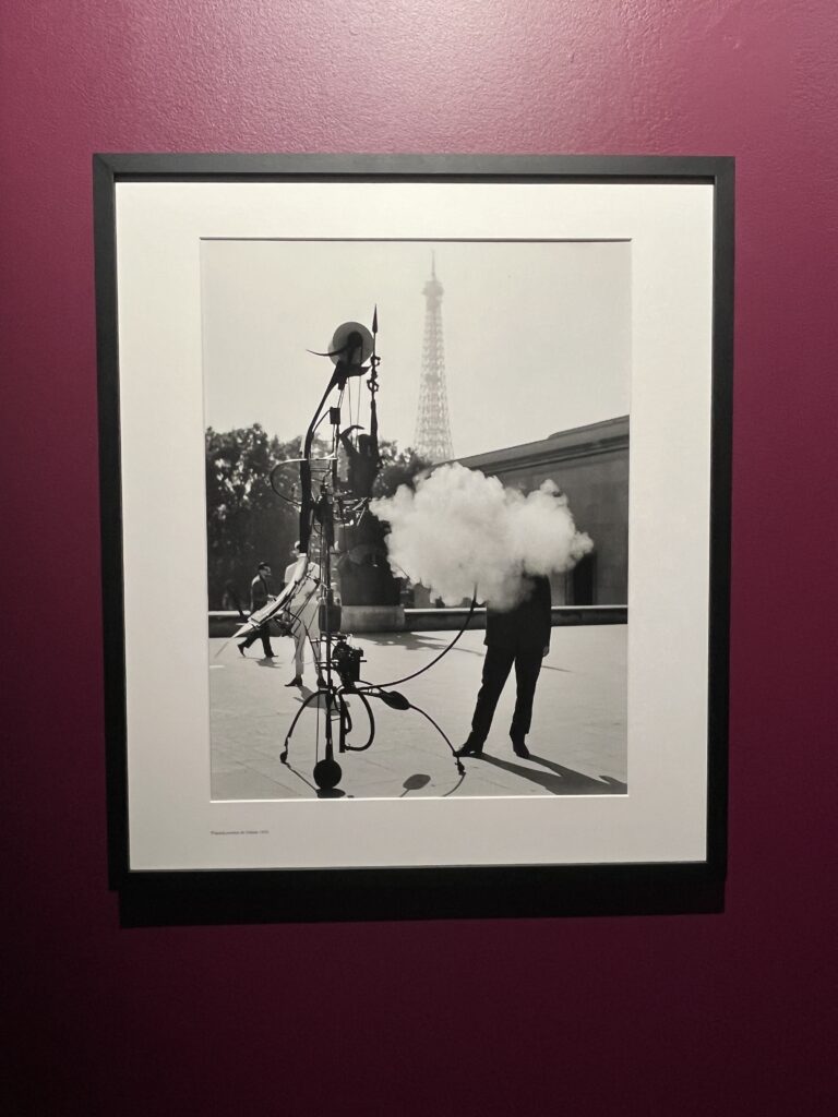 ティンゲリー、芸術家のポートレート、1959年