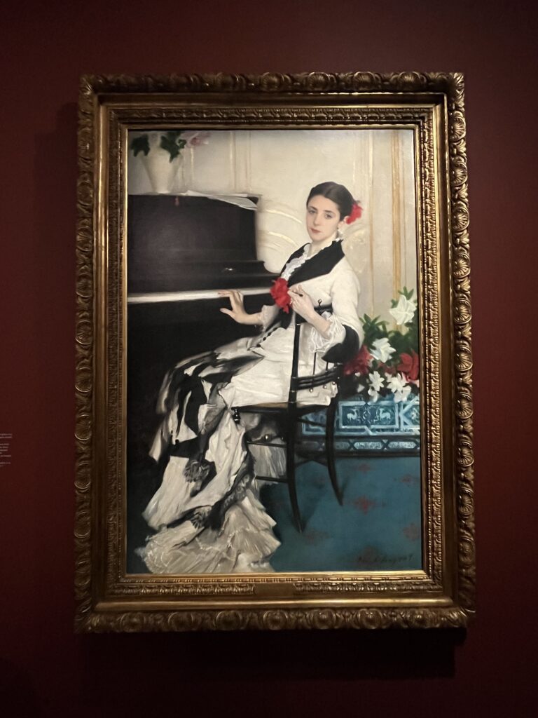 ラモン・スベルカソー夫人の肖像画、1880‐81年