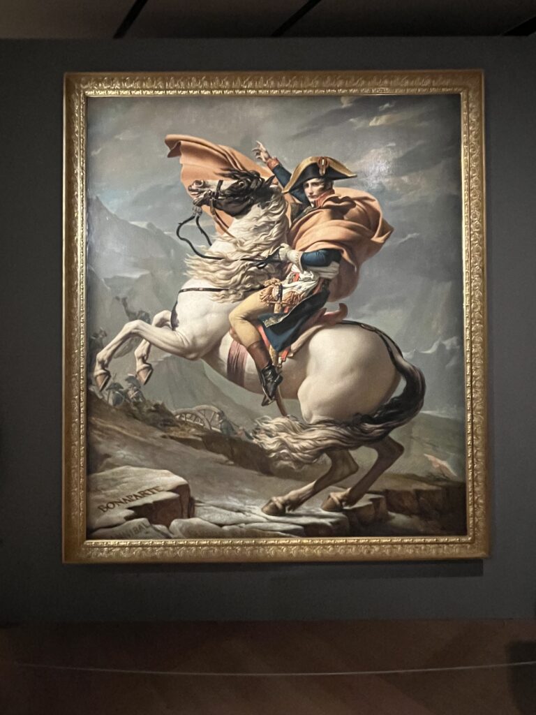 サン・ペルナール峠を越えるボナパルト、1800年